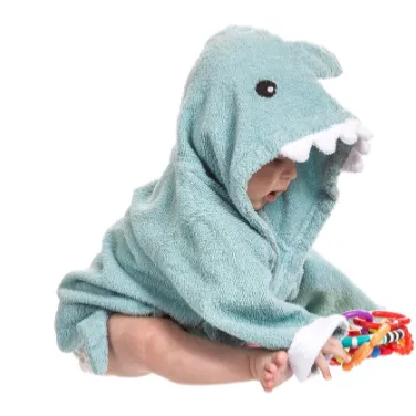 Shark Baby & Kids bathrobe - three colours