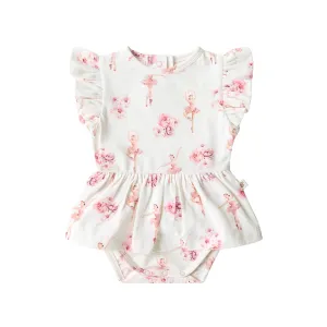 Snuggle Hunny Dress - Ballerina Organic