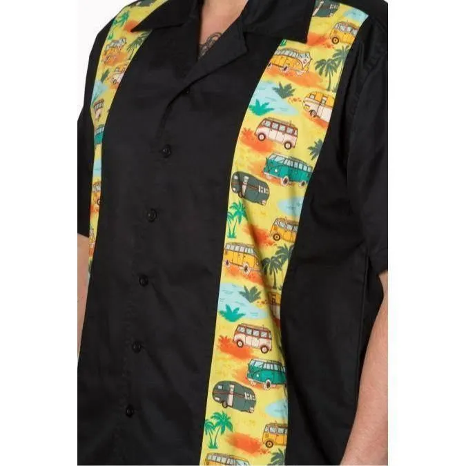 STARLIGHT CAMPER MENS BOWLING SHIRT