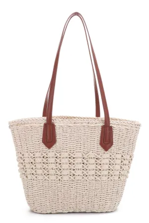 SW20570 Shelby Rattan Tote Bag