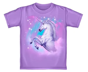 Unicorn Adult Lavender Tee Shirt (Adult Medium