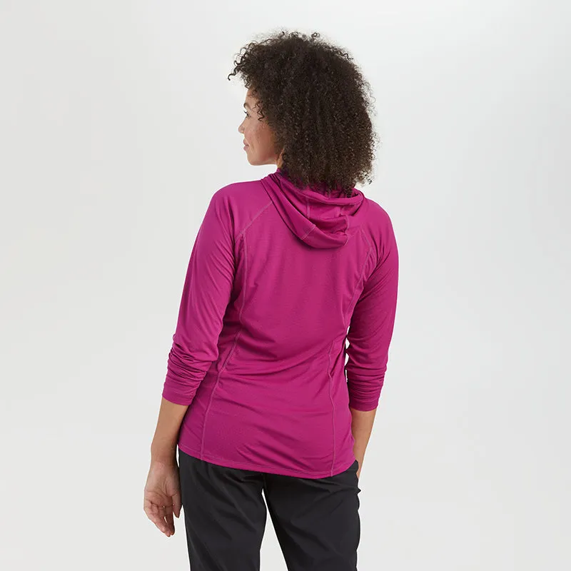 Women's Echo Hoodie - Fuchsia